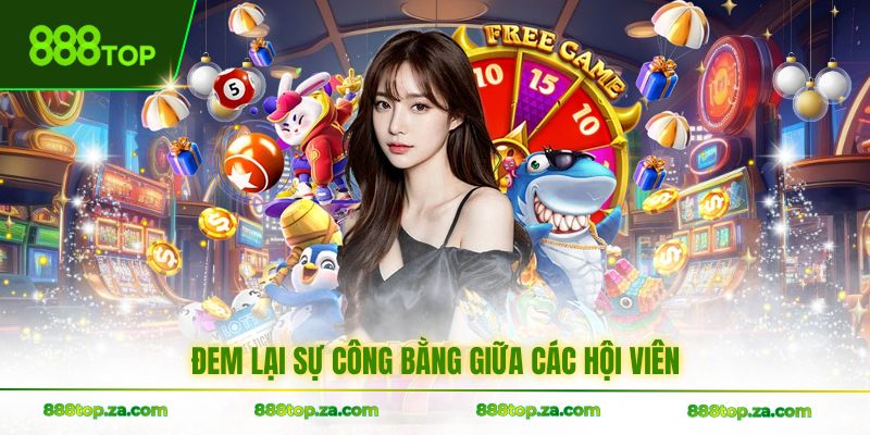 Đem lại sự công bằng giữa các hội viên