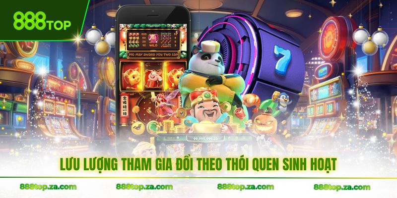 Lưu lượng tham gia đổi theo thói quen sinh hoạt